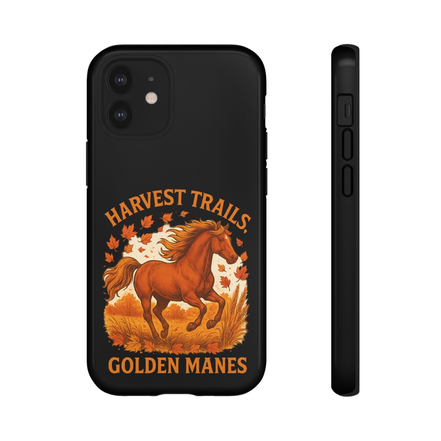 Harvest Trails Golden Manes Autumn Themed Phone Case