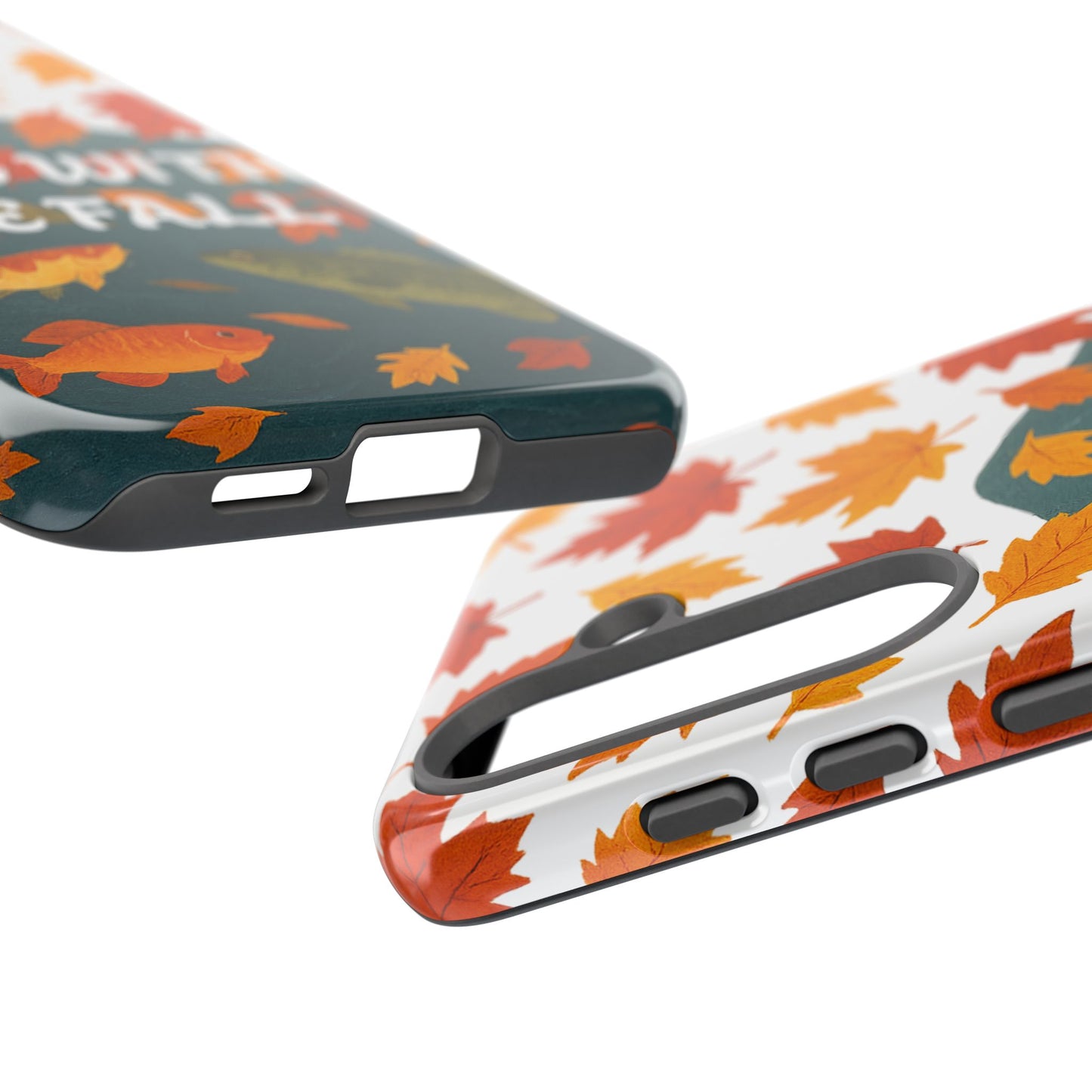 Flow With The Fall Fish Phone Case
