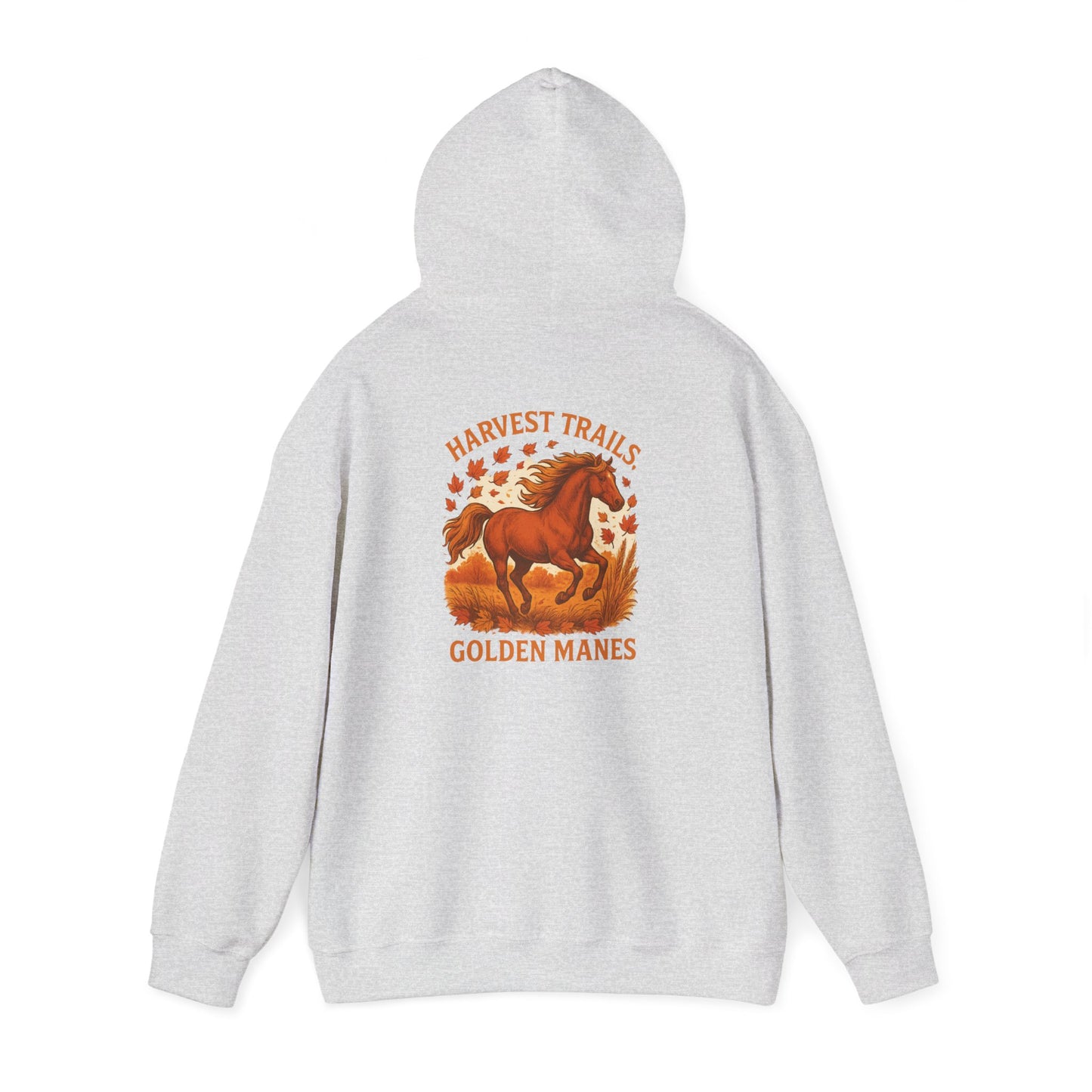 Harvest Trails Golden Manes Autumn Themed Hoodie