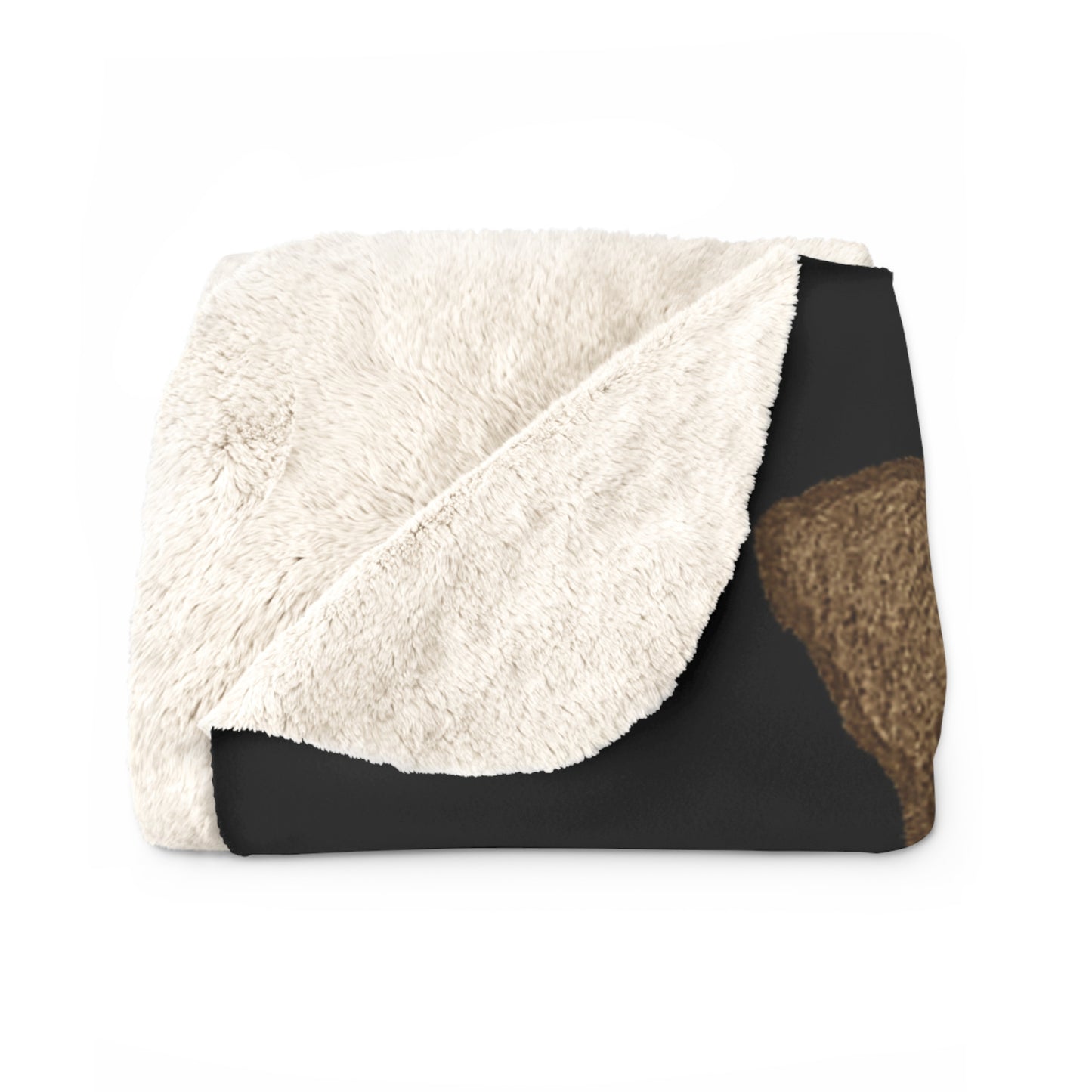 Beards and Bonfires Autumn Sherpa Fleece Blanket