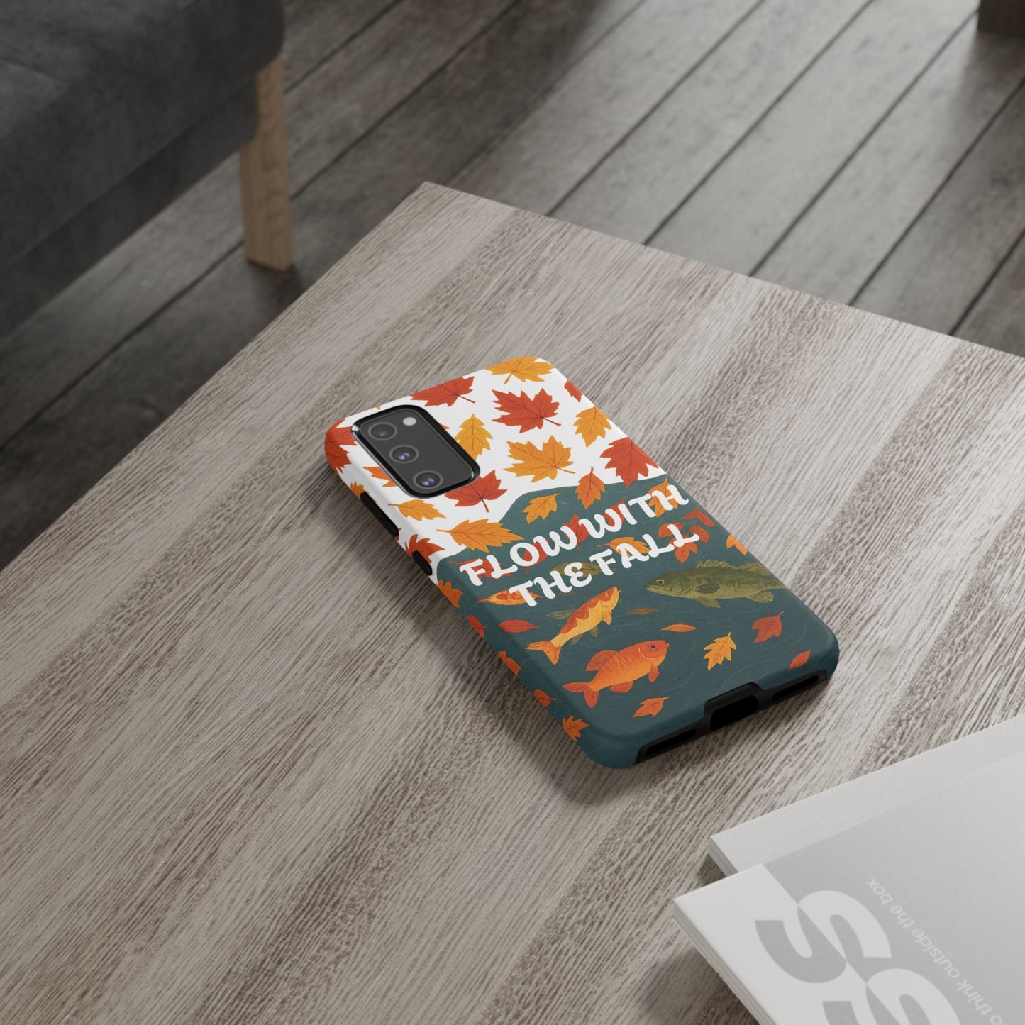 Flow With The Fall Fish Phone Case