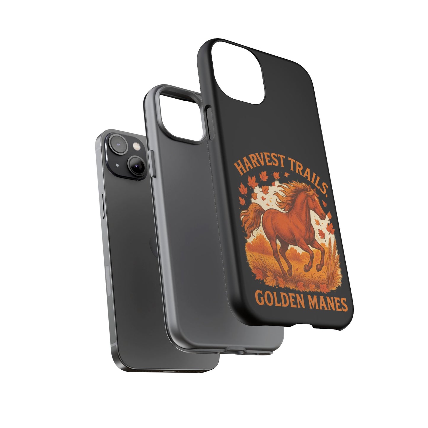 Harvest Trails Golden Manes Autumn Themed Phone Case