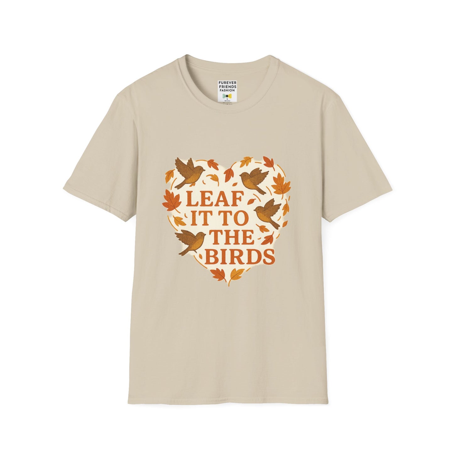 leaf It To The Birds Autumn Themed Tee