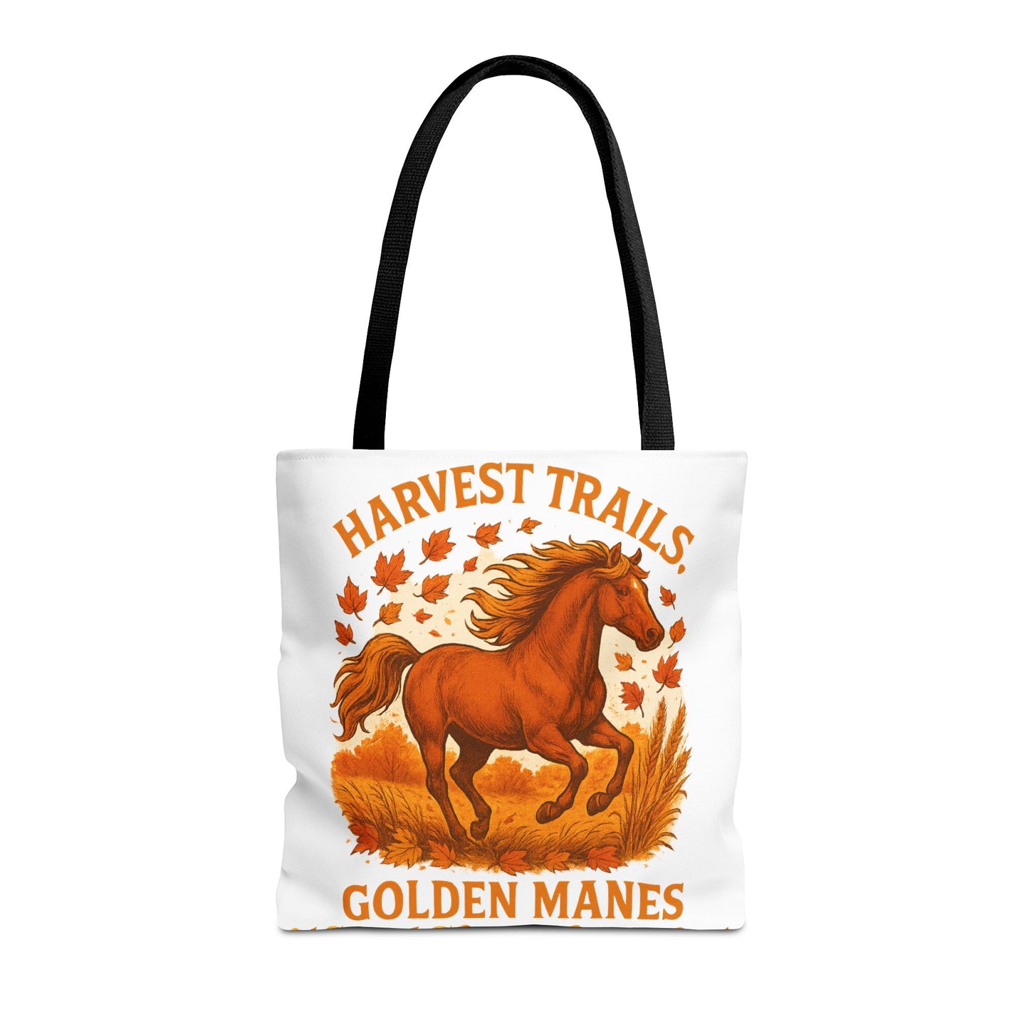 Harvest Trails Golden Manes Tote Bag