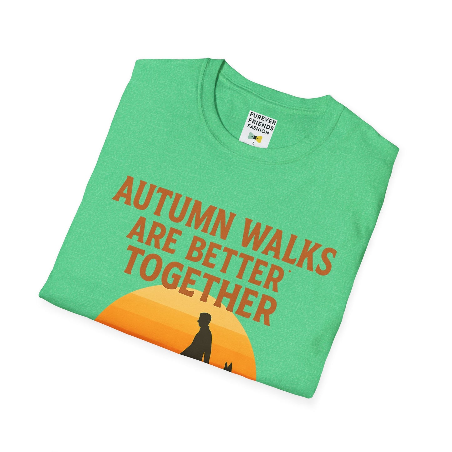 Autumn Walks Unisex T-Shirt, Casual Tee