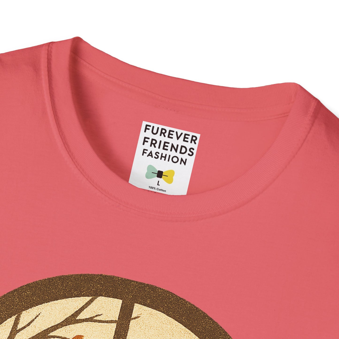 Bird In The Window Autumn Themed Tee