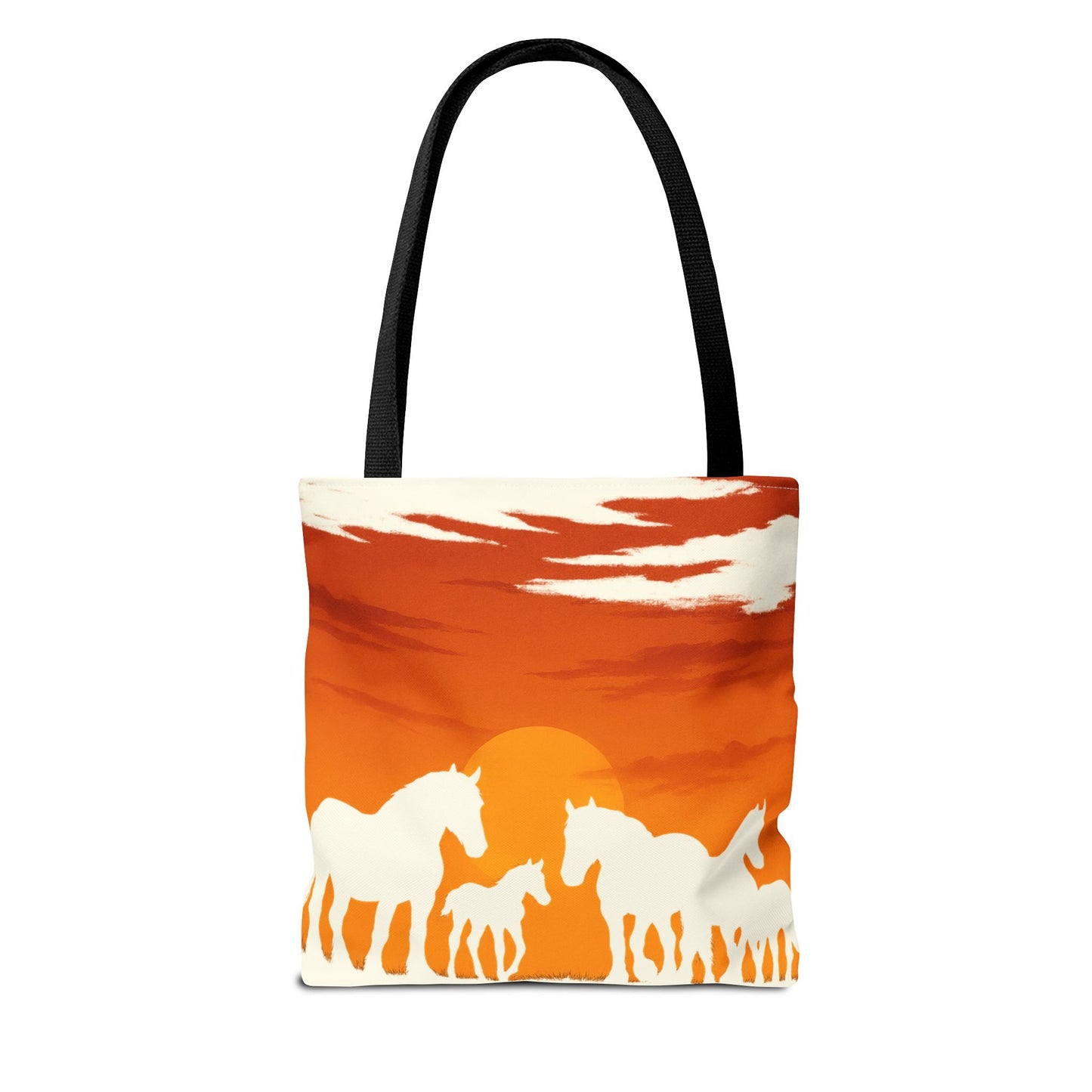 Horses on the Horizon Tote Bag
