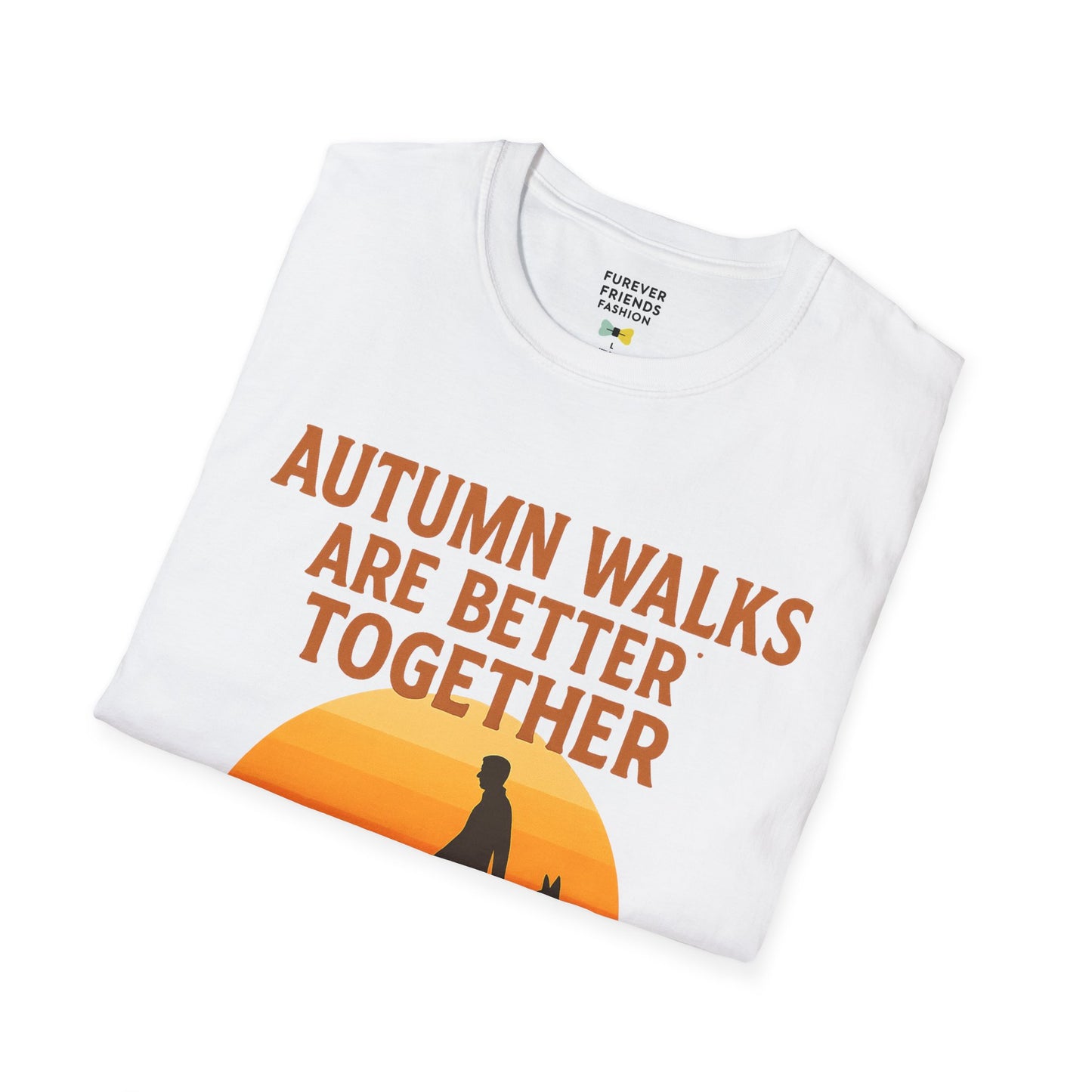 Autumn Walks Unisex T-Shirt, Casual Tee