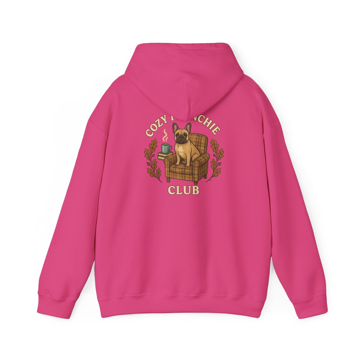 Cozy Frenchie Club Autumn Themed Hoodie