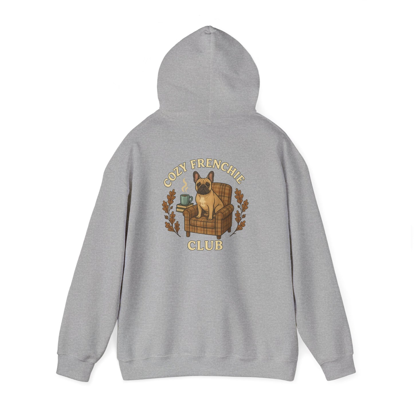 Cozy Frenchie Club Autumn Themed Hoodie