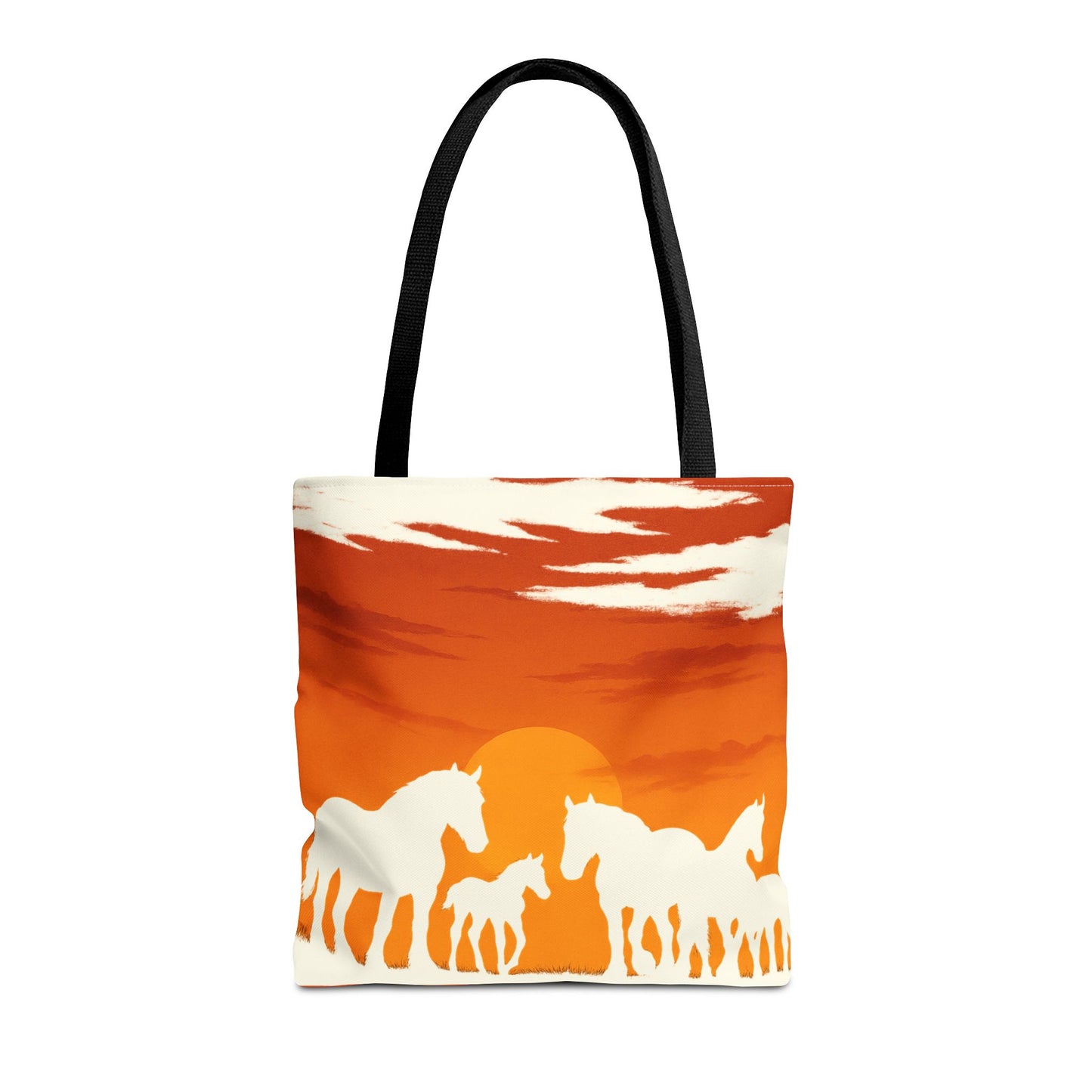 Horses on the Horizon Tote Bag