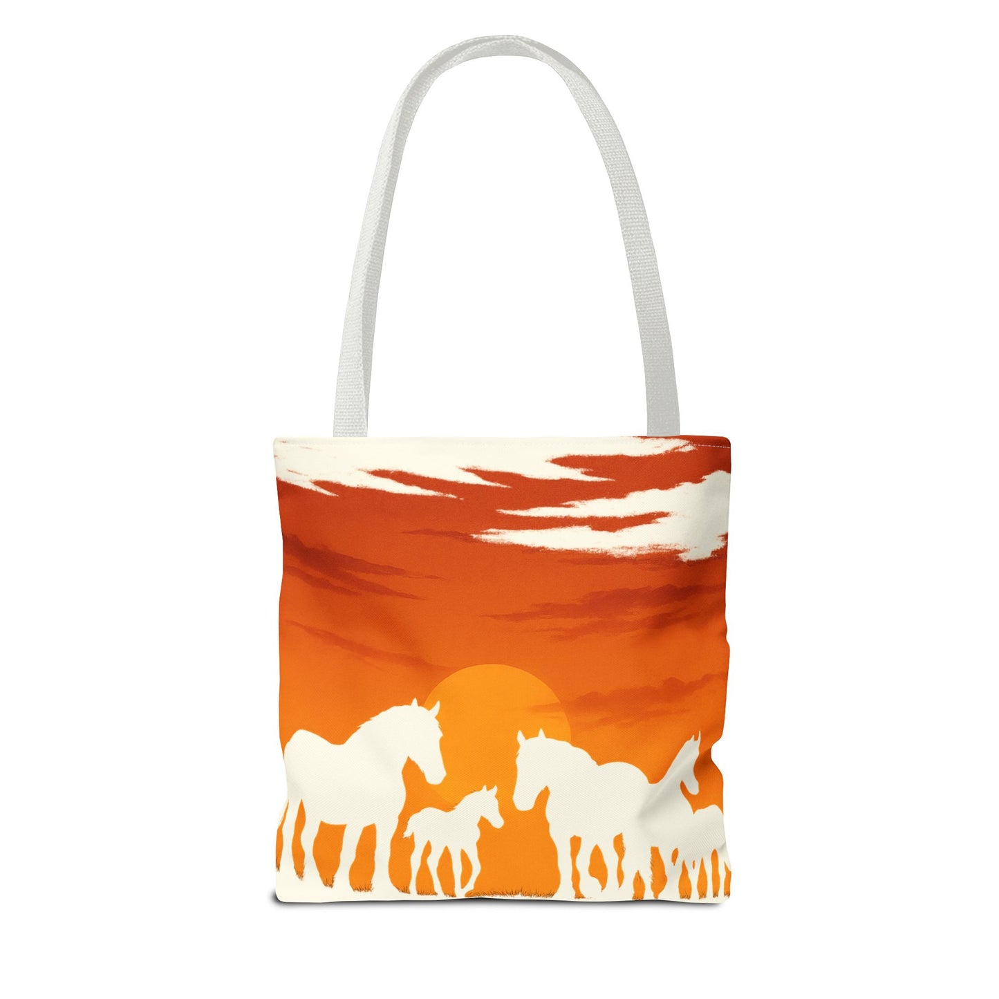 Horses on the Horizon Tote Bag