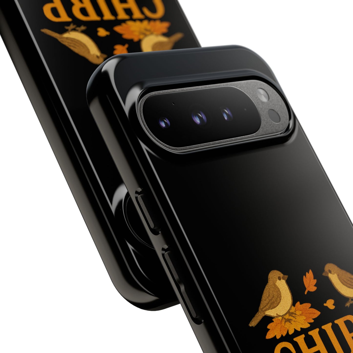 Chirp Crunch Cozy Autumn Themed Phone Case