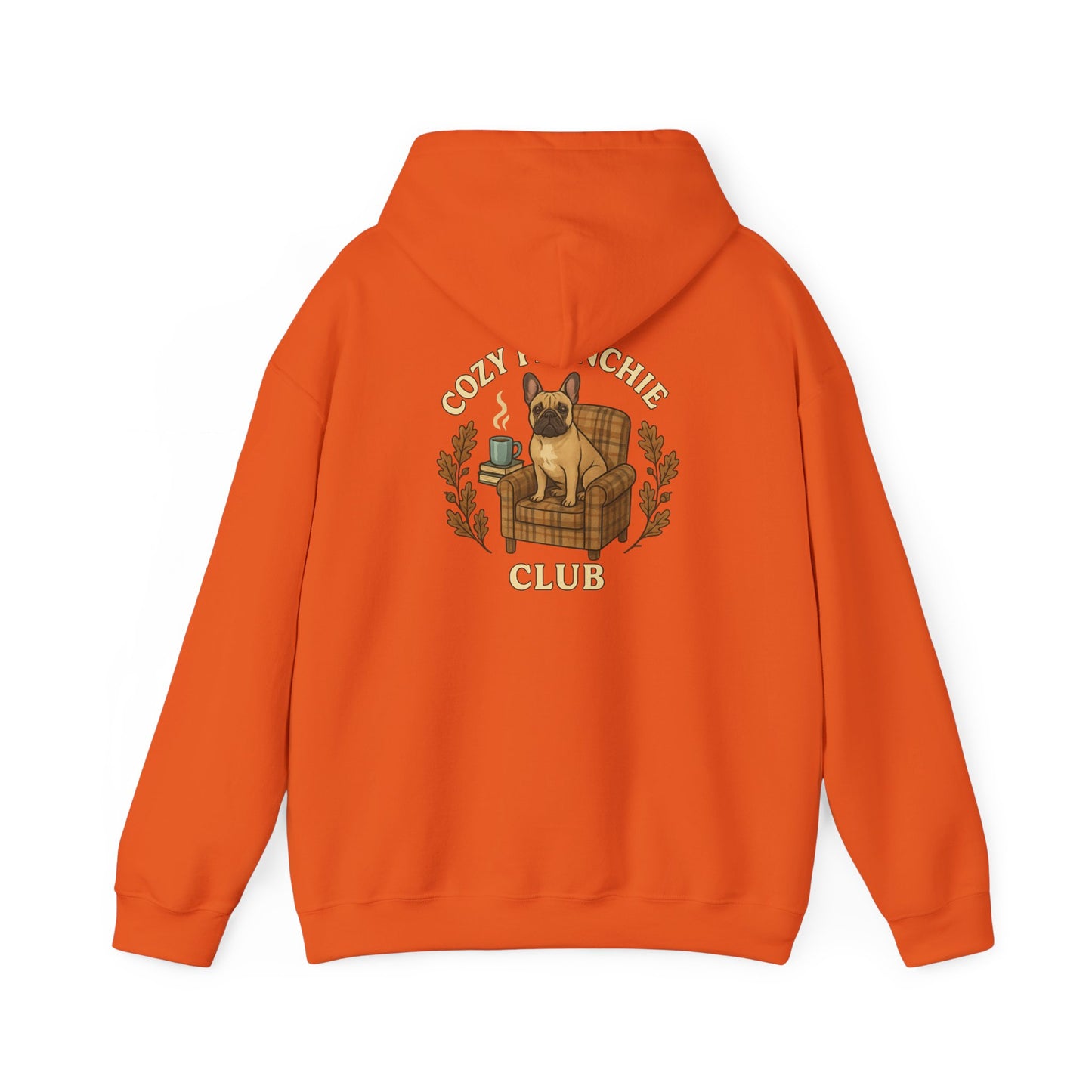 Cozy Frenchie Club Autumn Themed Hoodie