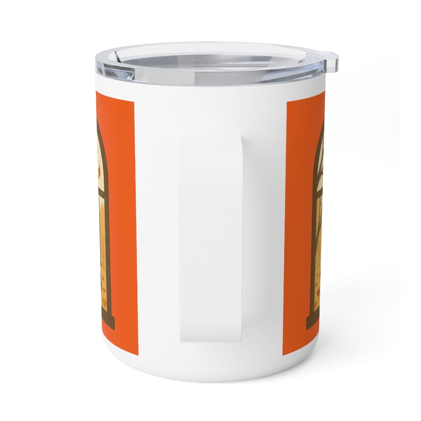 Bird In The Window Autumn Themed Insulated Coffee Mug