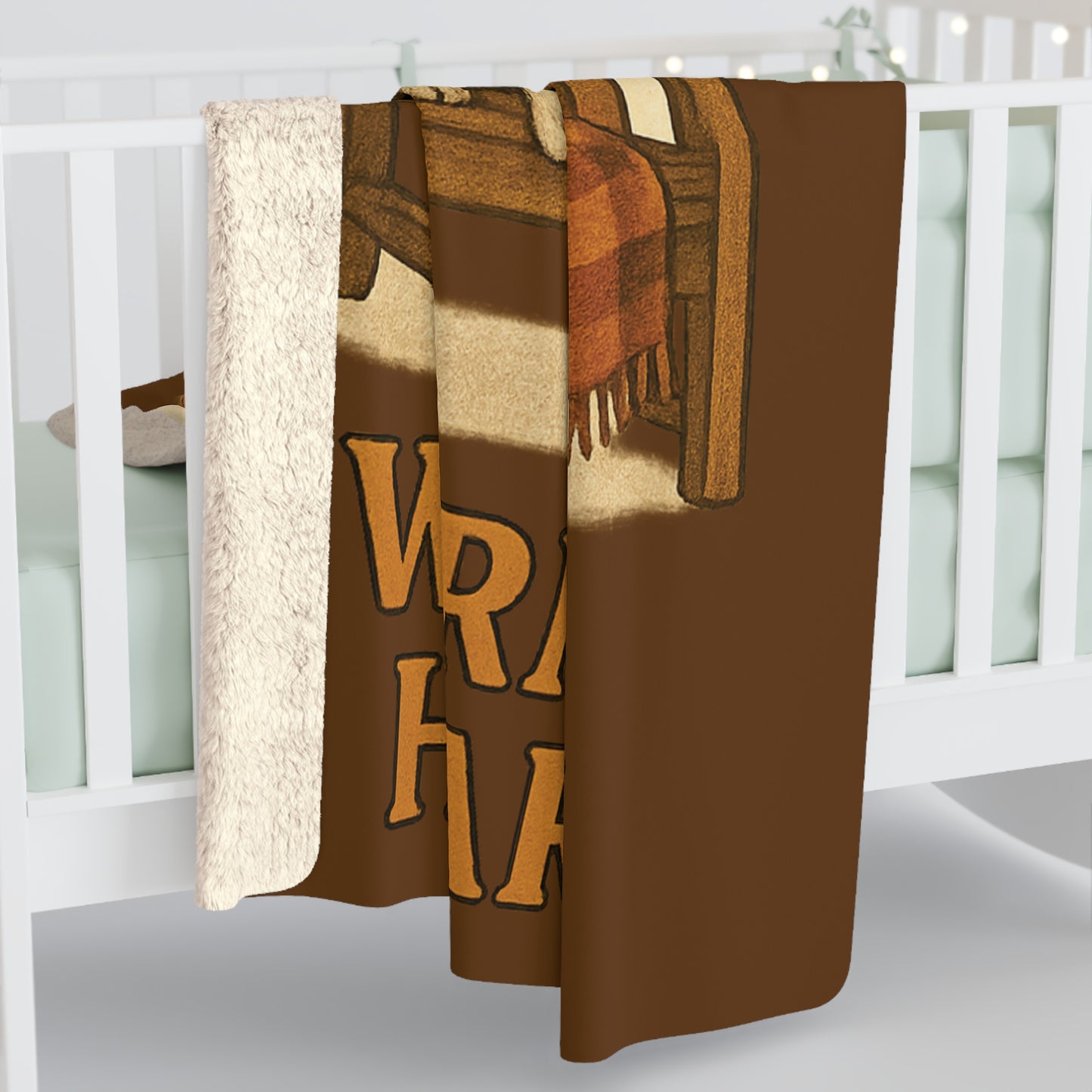 Crisp Air Warmer Hearts Sherpa Fleece Blanket