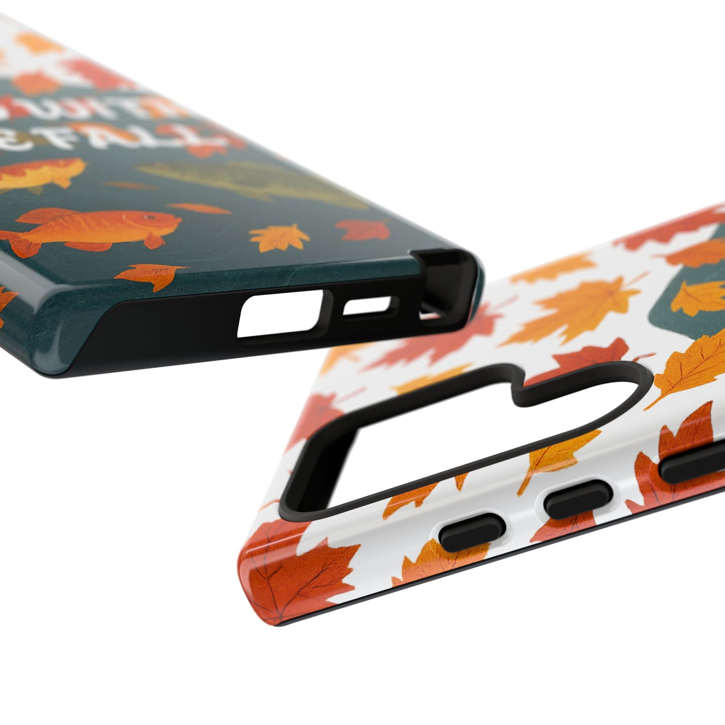 Flow With The Fall Fish Phone Case