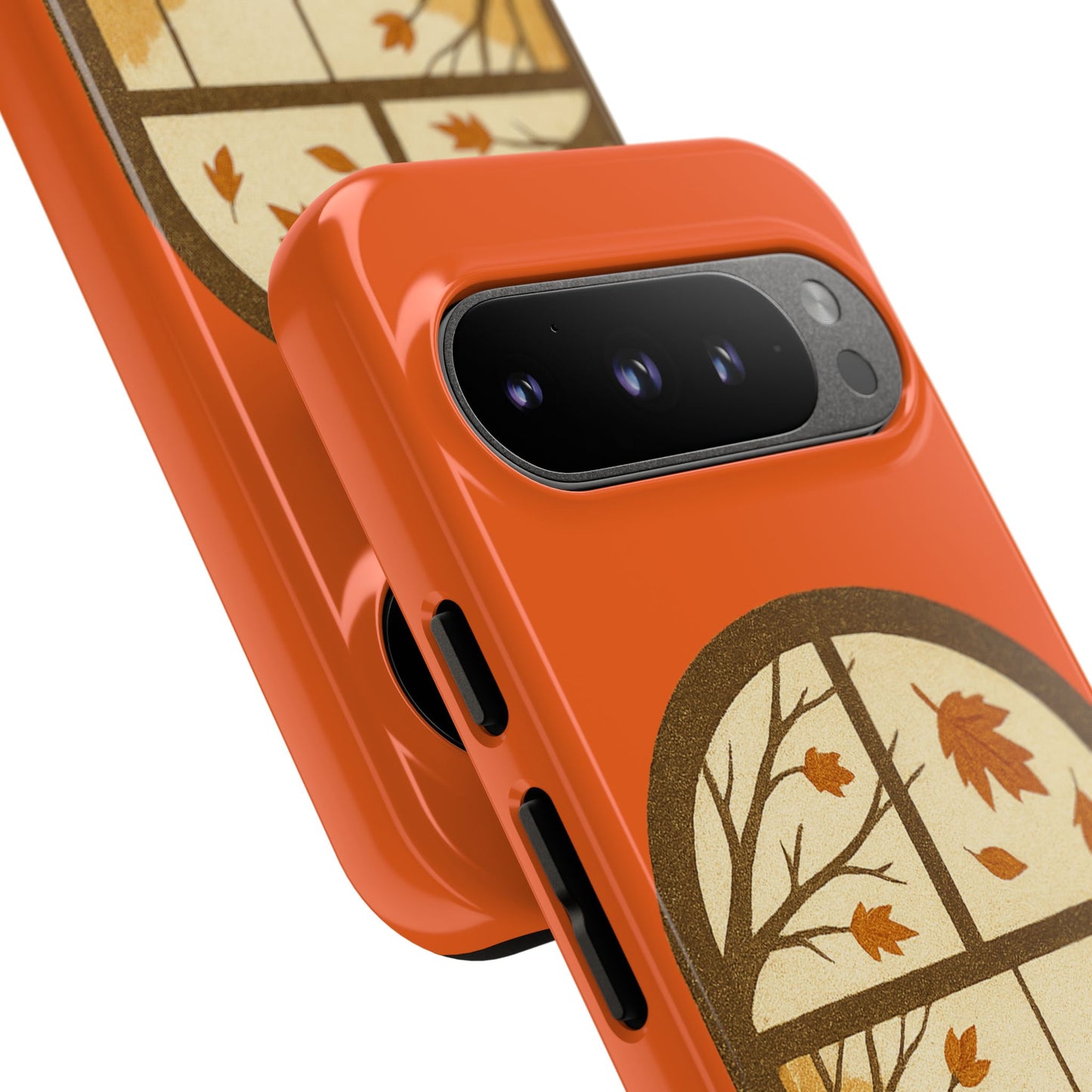 Bird In The Window Autumn Themed Phone Case