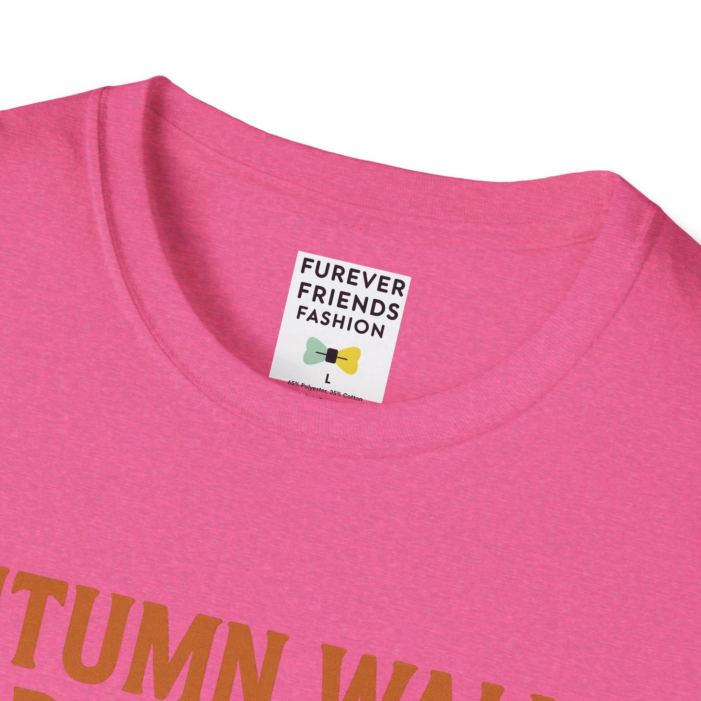 Autumn Walks Unisex T-Shirt, Casual Tee