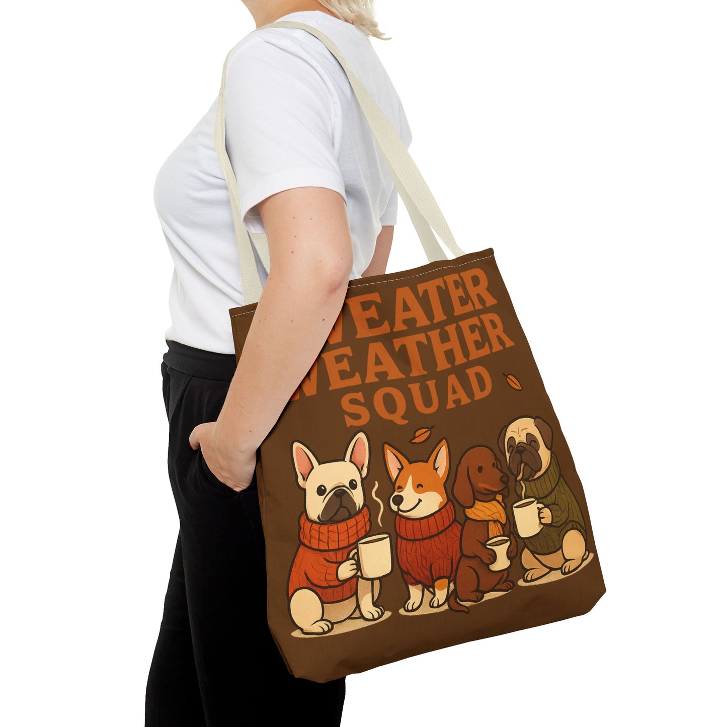 Sweater Weather Squad Tote Bag