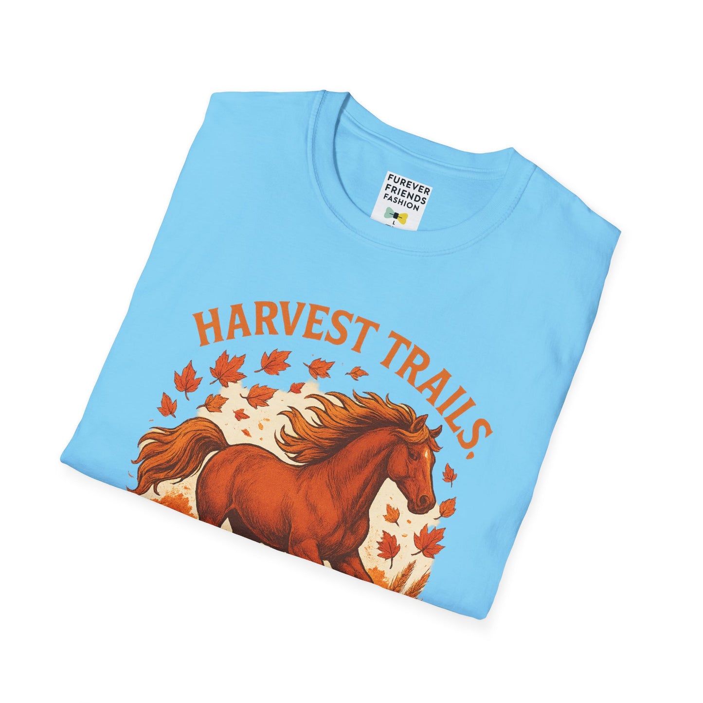 Harvest Trails Golden Manes Autumn Themed Tee