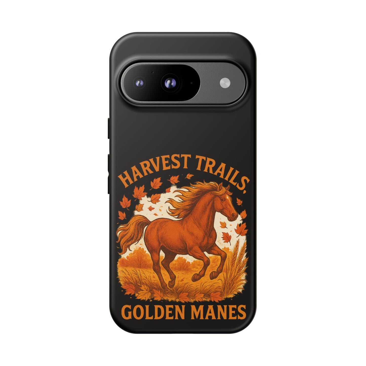Harvest Trails Golden Manes Autumn Themed Phone Case