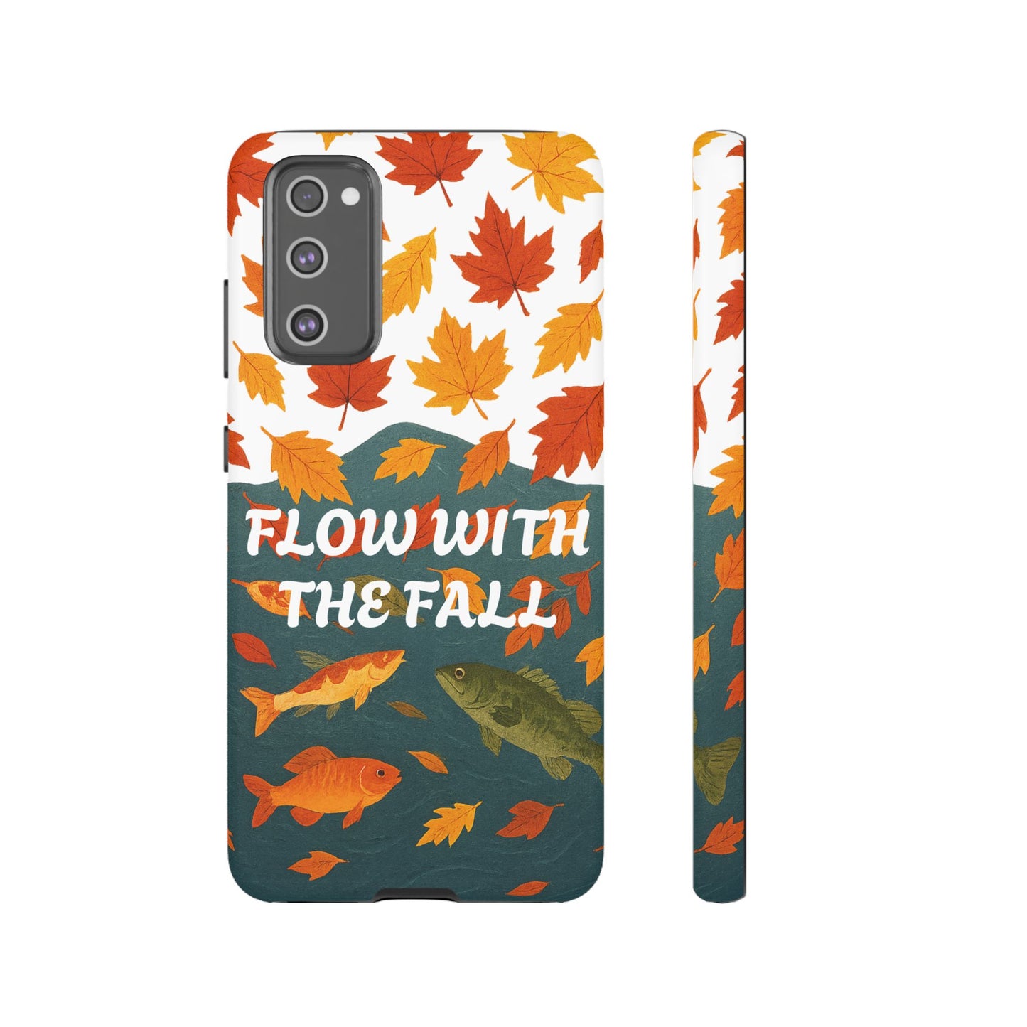 Flow With The Fall Fish Phone Case