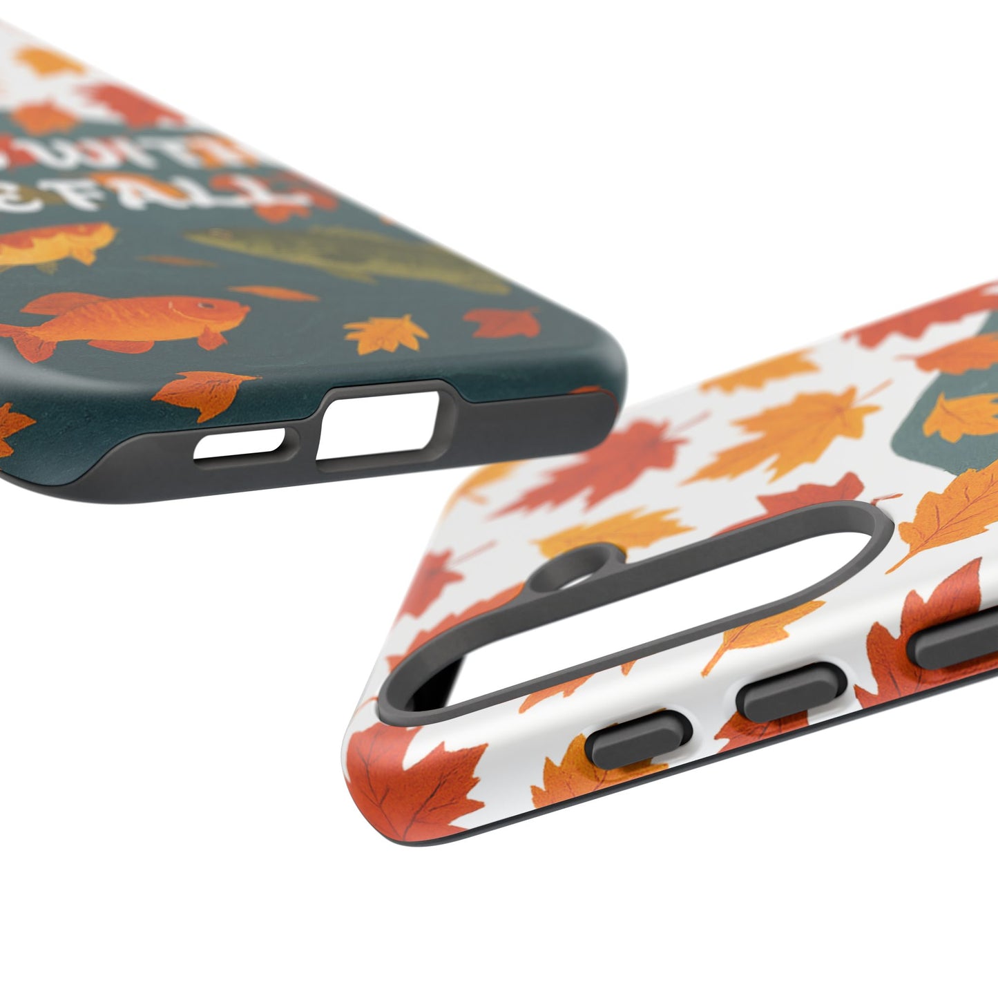 Flow With The Fall Fish Phone Case