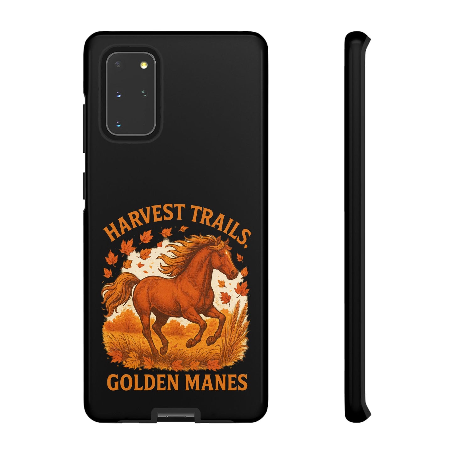 Harvest Trails Golden Manes Autumn Themed Phone Case