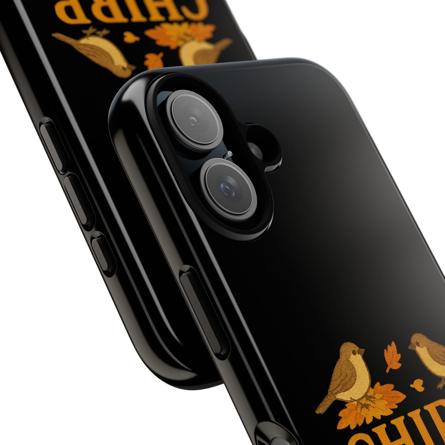 Chirp Crunch Cozy Autumn Themed Phone Case