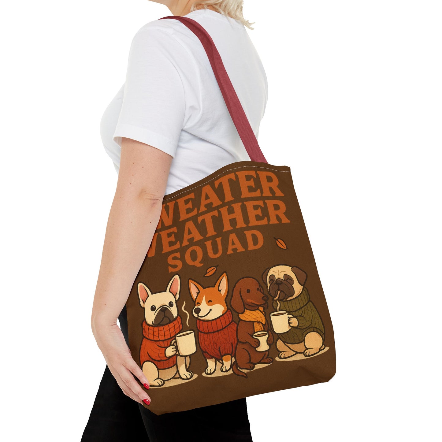 Sweater Weather Squad Tote Bag