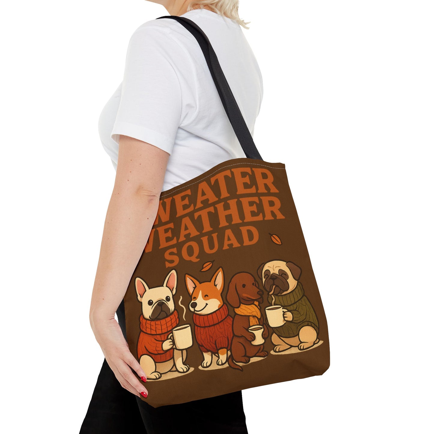 Sweater Weather Squad Tote Bag