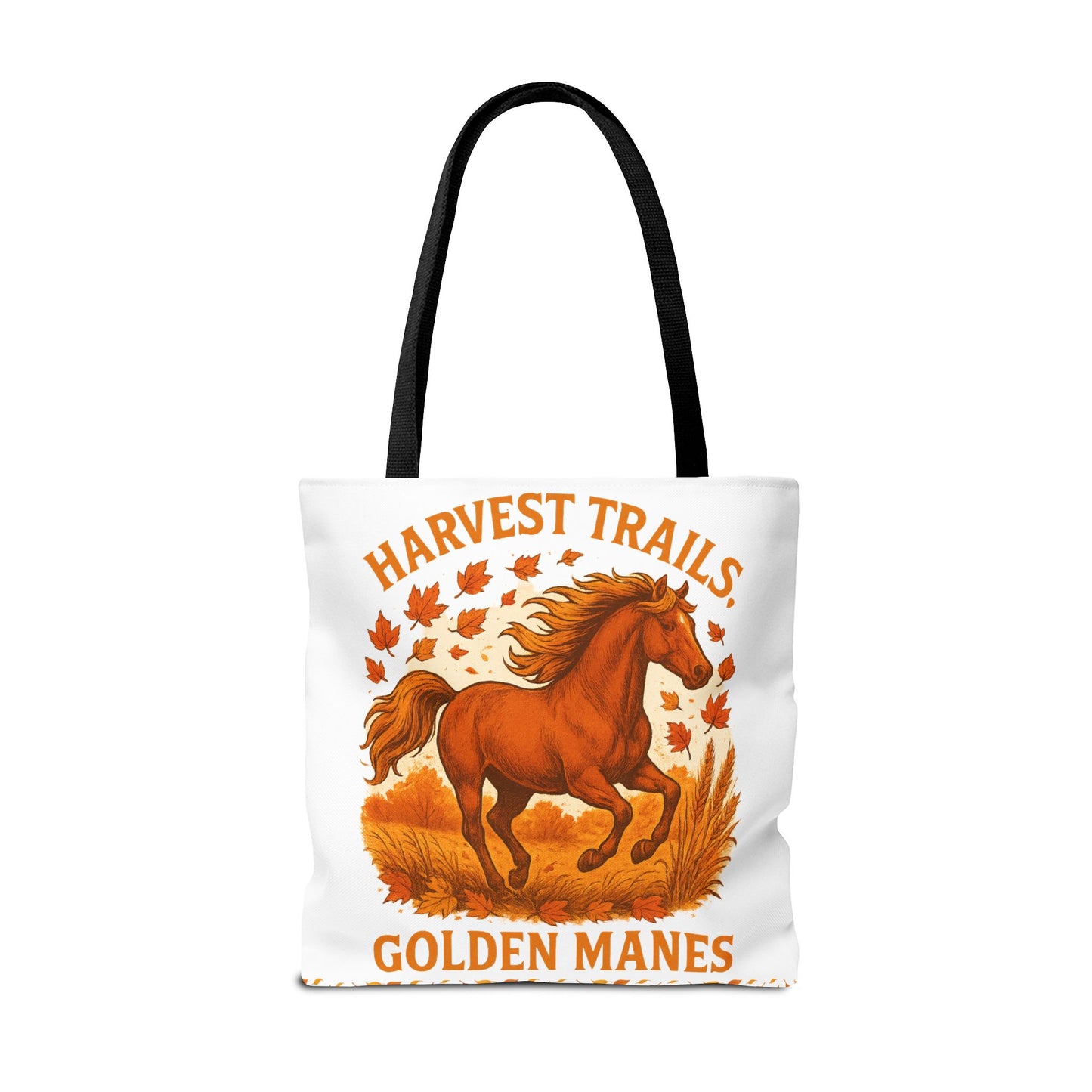 Harvest Trails Golden Manes Tote Bag
