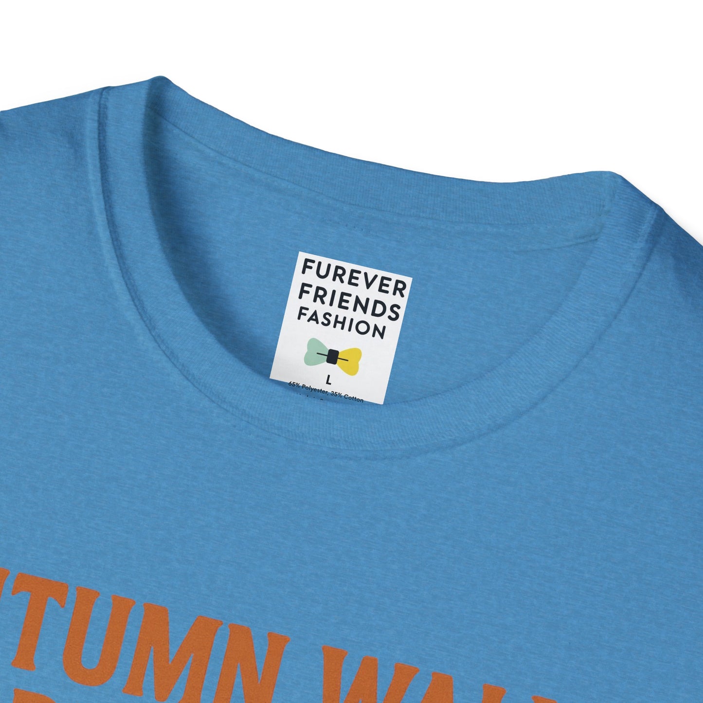 Autumn Walks Unisex T-Shirt, Casual Tee