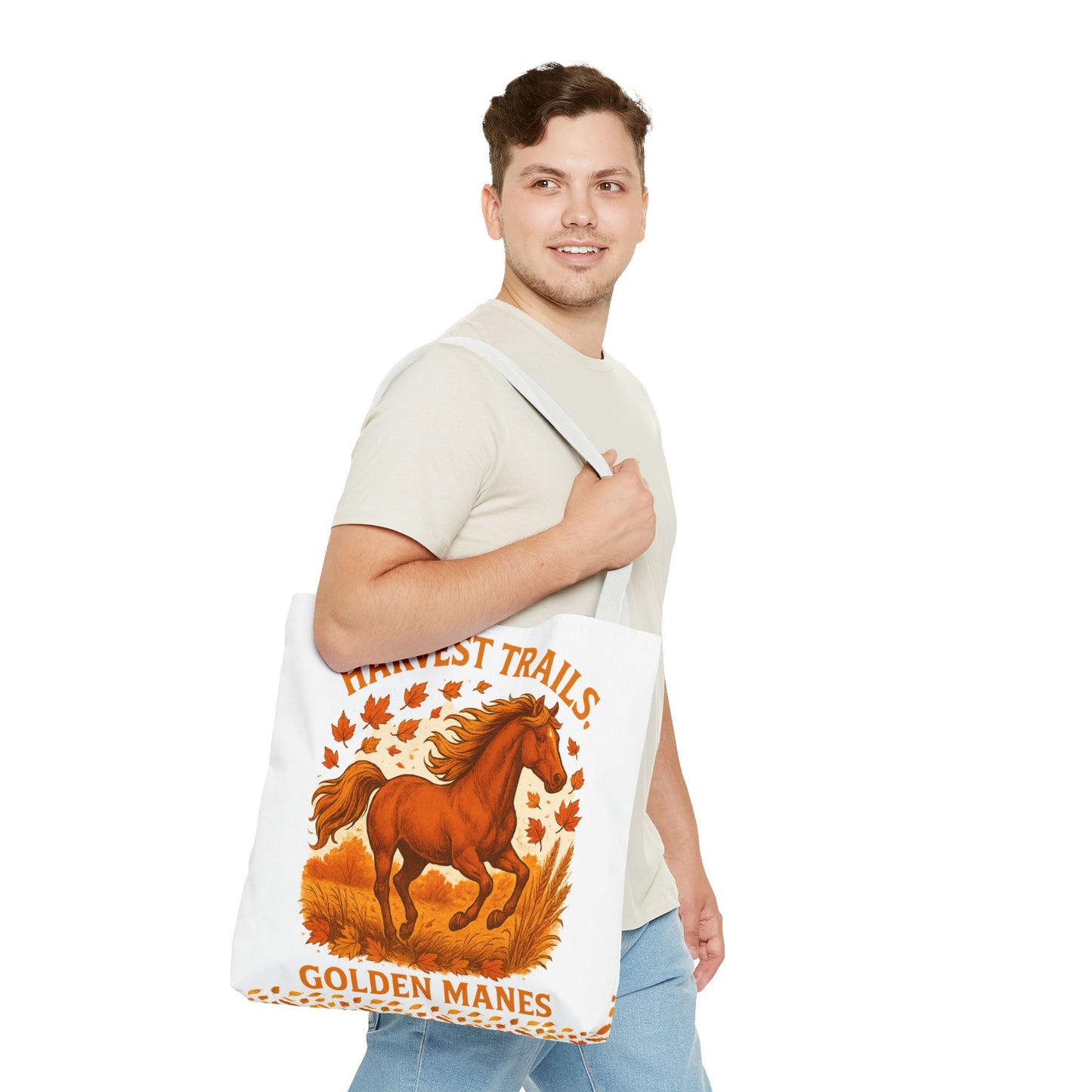 Harvest Trails Golden Manes Tote Bag