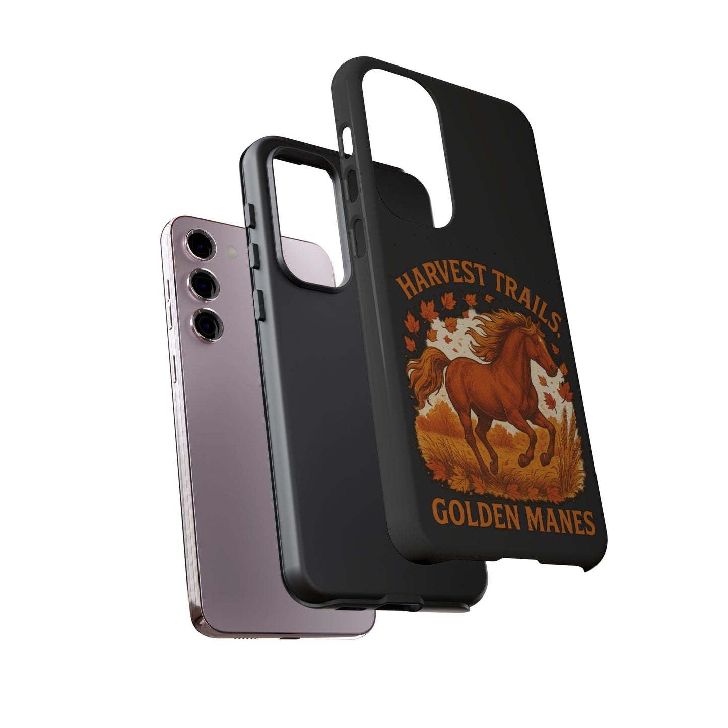 Harvest Trails Golden Manes Autumn Themed Phone Case