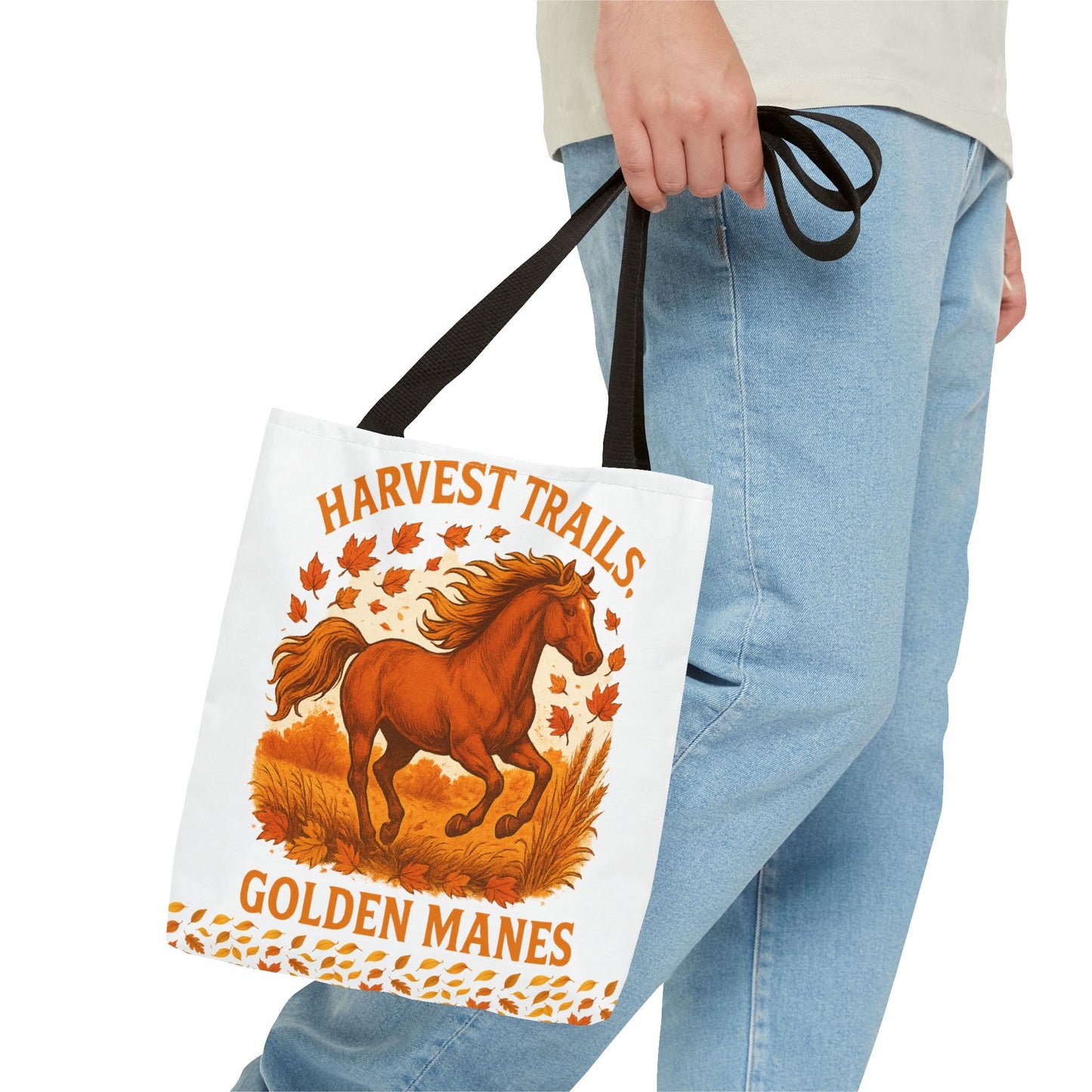 Harvest Trails Golden Manes Tote Bag