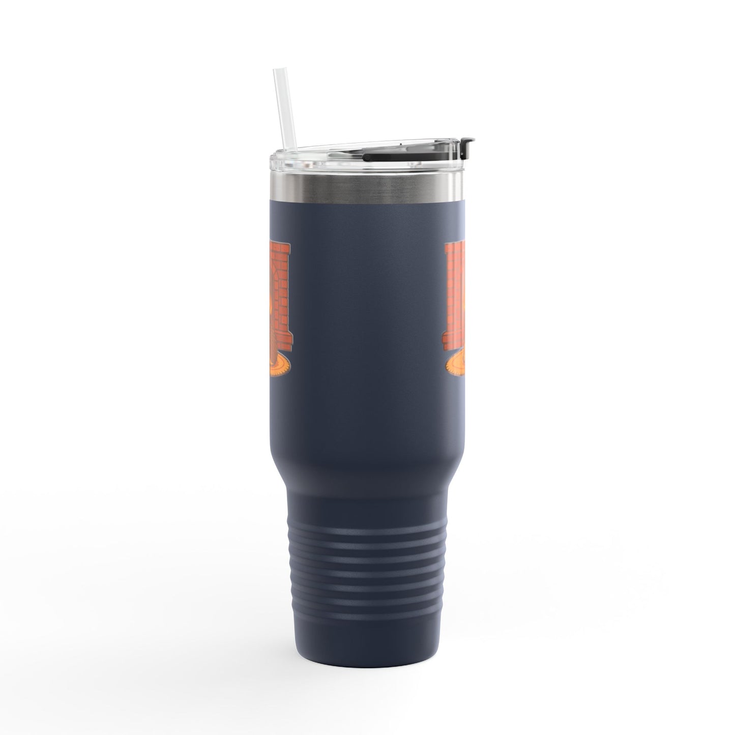 Fireside Spines Cozy Autumn Travel Mug